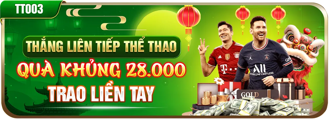 Banner kêu gọi hành động với biểu tượng trò chơi và khuyến mãi gk888
